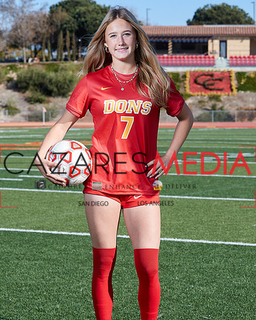 Cathedral Catholic Girls Varisty Soccer Team Media Day