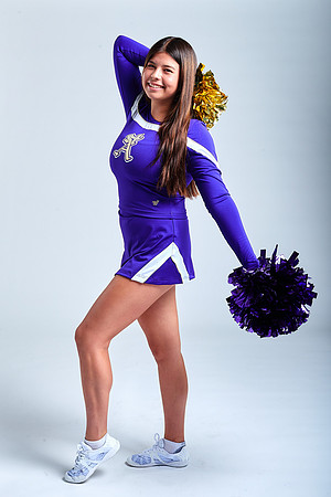 Academy of Our Lady of Peace Varsity Cheer Media Day