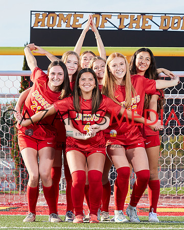Cathedral Catholic Girls Varisty Soccer Team Media Day