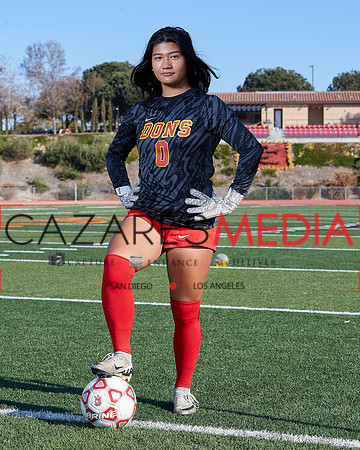 Cathedral Catholic Girls Varisty Soccer Team Media Day