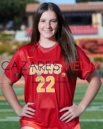 Cathedral Catholic Girls Varisty Soccer Team Media Day