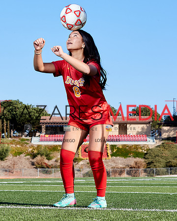 Cathedral Catholic Girls Varisty Soccer Team Media Day
