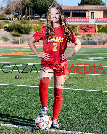 Cathedral Catholic Girls Varisty Soccer Team Media Day