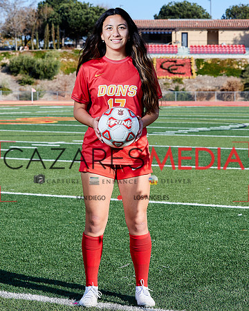 Cathedral Catholic Girls Varisty Soccer Team Media Day