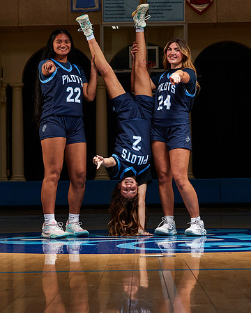 Academy of Our Lady of Peace Varsity Basketball Team Media Day