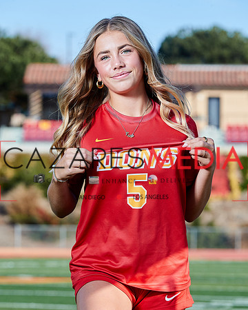 Cathedral Catholic Girls Varisty Soccer Team Media Day