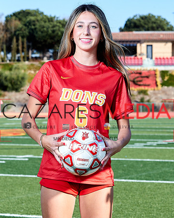 Cathedral Catholic Girls Varisty Soccer Team Media Day