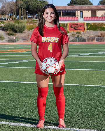 Cathedral Catholic Girls Varisty Soccer Team Media Day