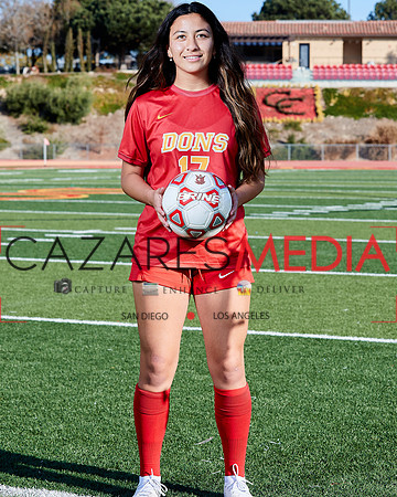 Cathedral Catholic Girls Varisty Soccer Team Media Day