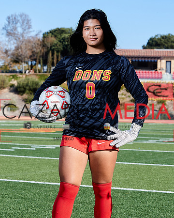 Cathedral Catholic Girls Varisty Soccer Team Media Day