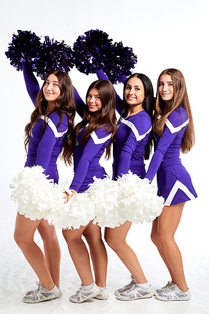 Academy of Our Lady of Peace Varsity Cheer Media Day