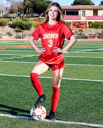 Cathedral Catholic Girls Varisty Soccer Team Media Day