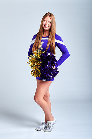 Academy of Our Lady of Peace Varsity Cheer Media Day