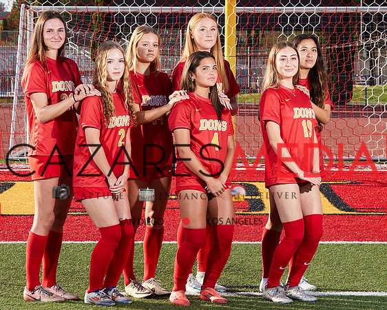 Cathedral Catholic Girls Varisty Soccer Team Media Day