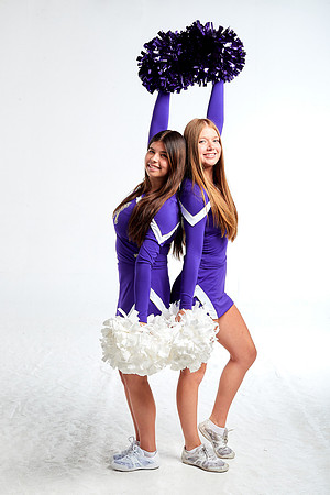 Academy of Our Lady of Peace Varsity Cheer Media Day