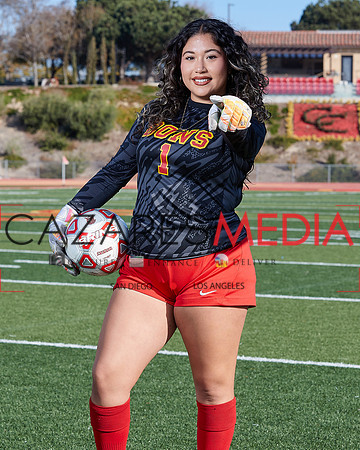 Cathedral Catholic Girls Varisty Soccer Team Media Day