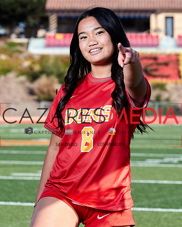 Cathedral Catholic Girls Varisty Soccer Team Media Day