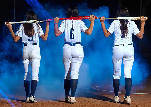 Academy of Our Lady of Peace Varsity Softball Team Media Day