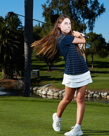 Academy of Our Lady of Peace Golf Team.