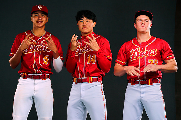 Cathedral Catholic Boys Varsity Baseball Team Media Day