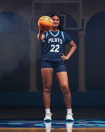 Academy of Our Lady of Peace Varsity Basketball Team Media Day