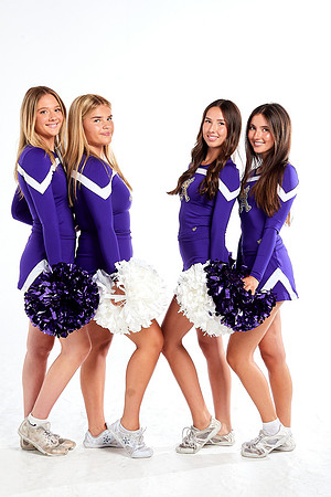 Academy of Our Lady of Peace Varsity Cheer Media Day