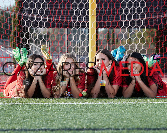 Cathedral Catholic Girls Varisty Soccer Team Media Day