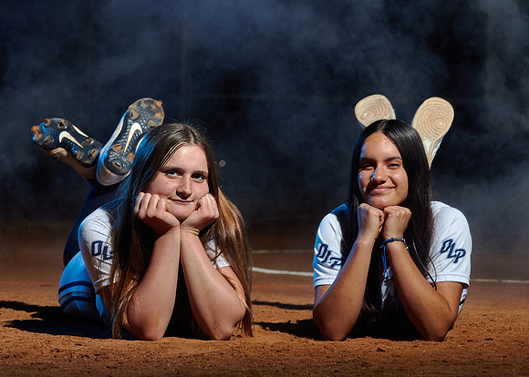Academy of Our Lady of Peace Varsity Softball Team Media Day