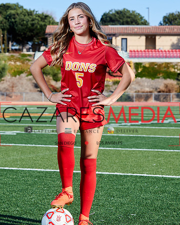 Cathedral Catholic Girls Varisty Soccer Team Media Day