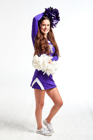 Academy of Our Lady of Peace Varsity Cheer Media Day