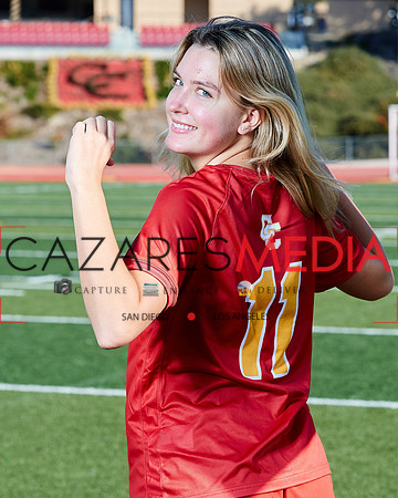 Cathedral Catholic Girls Varisty Soccer Team Media Day