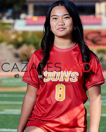 Cathedral Catholic Girls Varisty Soccer Team Media Day