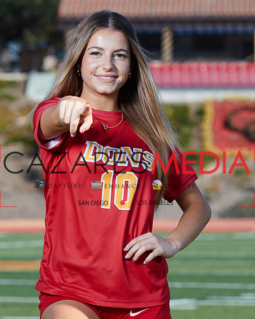 Cathedral Catholic Girls Varisty Soccer Team Media Day