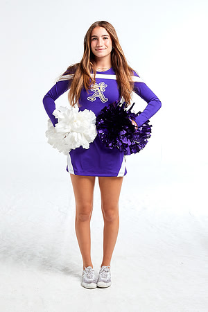 Academy of Our Lady of Peace Varsity Cheer Media Day