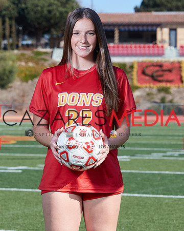 Cathedral Catholic Girls Varisty Soccer Team Media Day