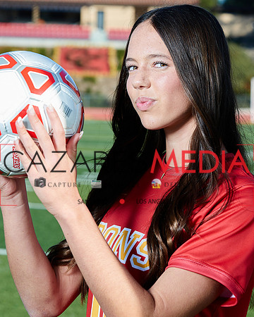 Cathedral Catholic Girls Varisty Soccer Team Media Day