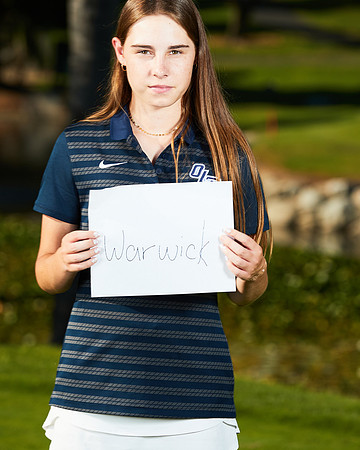 Academy of Our Lady of Peace Golf Team.