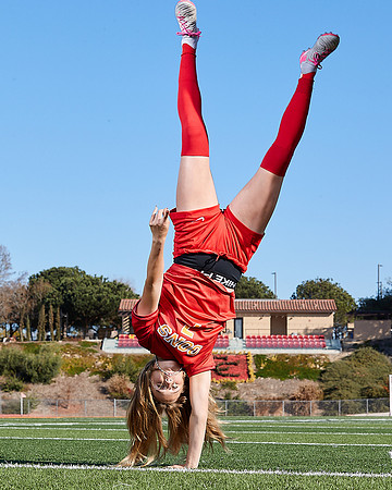 Cathedral Catholic Girls Varisty Soccer Team Media Day