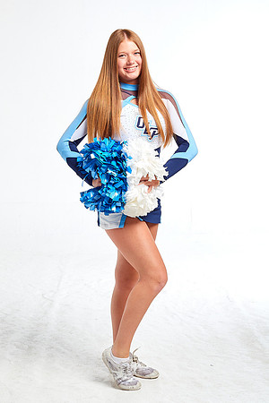 Academy of Our Lady of Peace Varsity Cheer Media Day