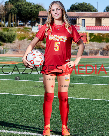 Cathedral Catholic Girls Varisty Soccer Team Media Day
