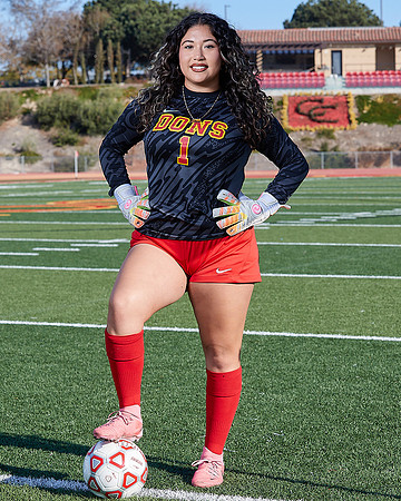 Cathedral Catholic Girls Varisty Soccer Team Media Day