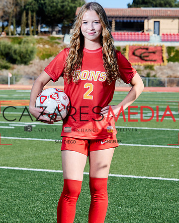 Cathedral Catholic Girls Varisty Soccer Team Media Day