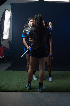 Girls Lacrosse and Softball Team Media Day