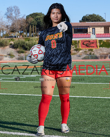 Cathedral Catholic Girls Varisty Soccer Team Media Day