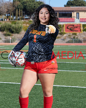 Cathedral Catholic Girls Varisty Soccer Team Media Day