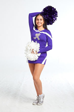 Academy of Our Lady of Peace Varsity Cheer Media Day