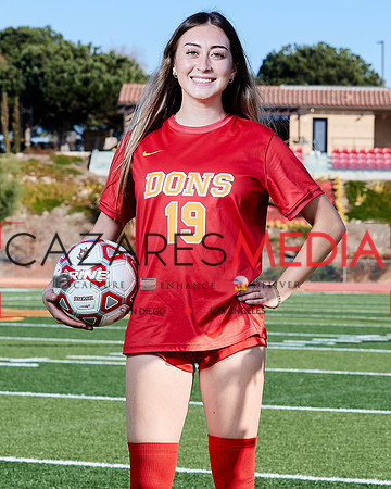 Cathedral Catholic Girls Varisty Soccer Team Media Day