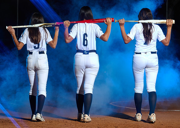 Academy of Our Lady of Peace Varsity Softball Team Media Day