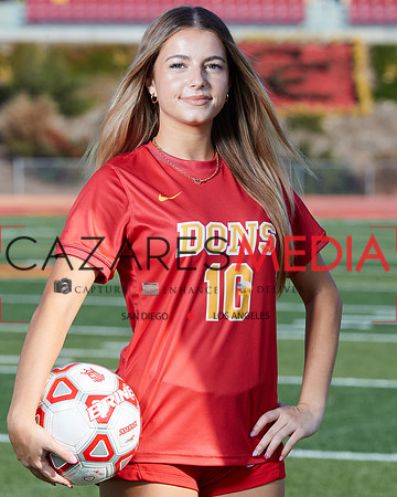 Cathedral Catholic Girls Varisty Soccer Team Media Day
