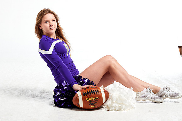 Academy of Our Lady of Peace Varsity Cheer Media Day